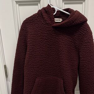 Taylor Stitch Nomad Hoodie Size 42 (Large) Burgandy
